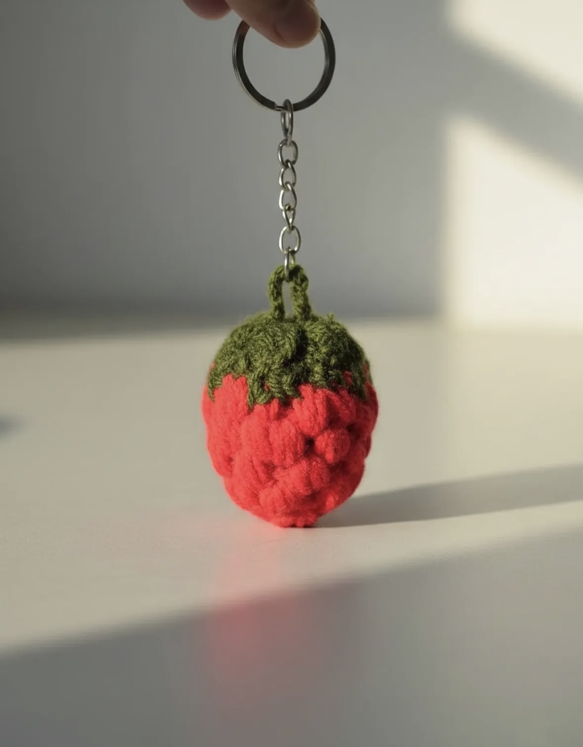Strawberry keychain