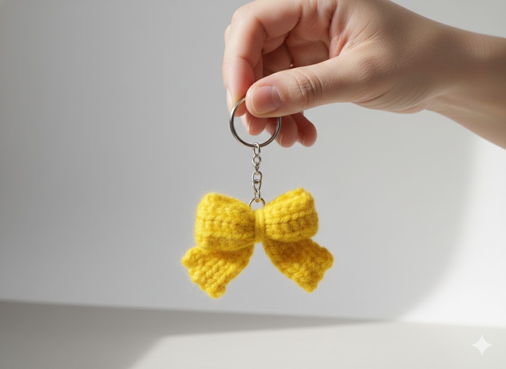 Bow Keychain