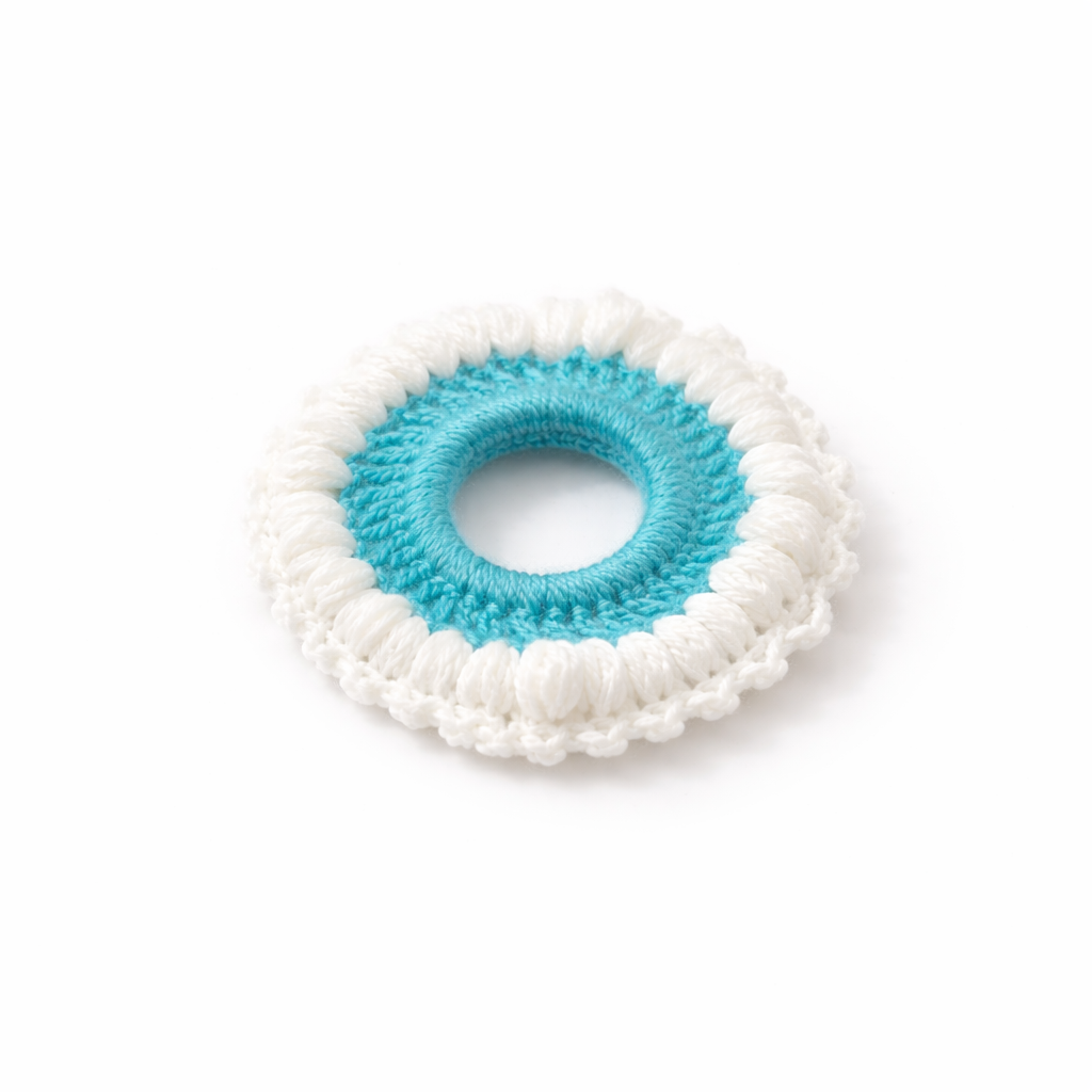 Crochet Hair Scrunchie